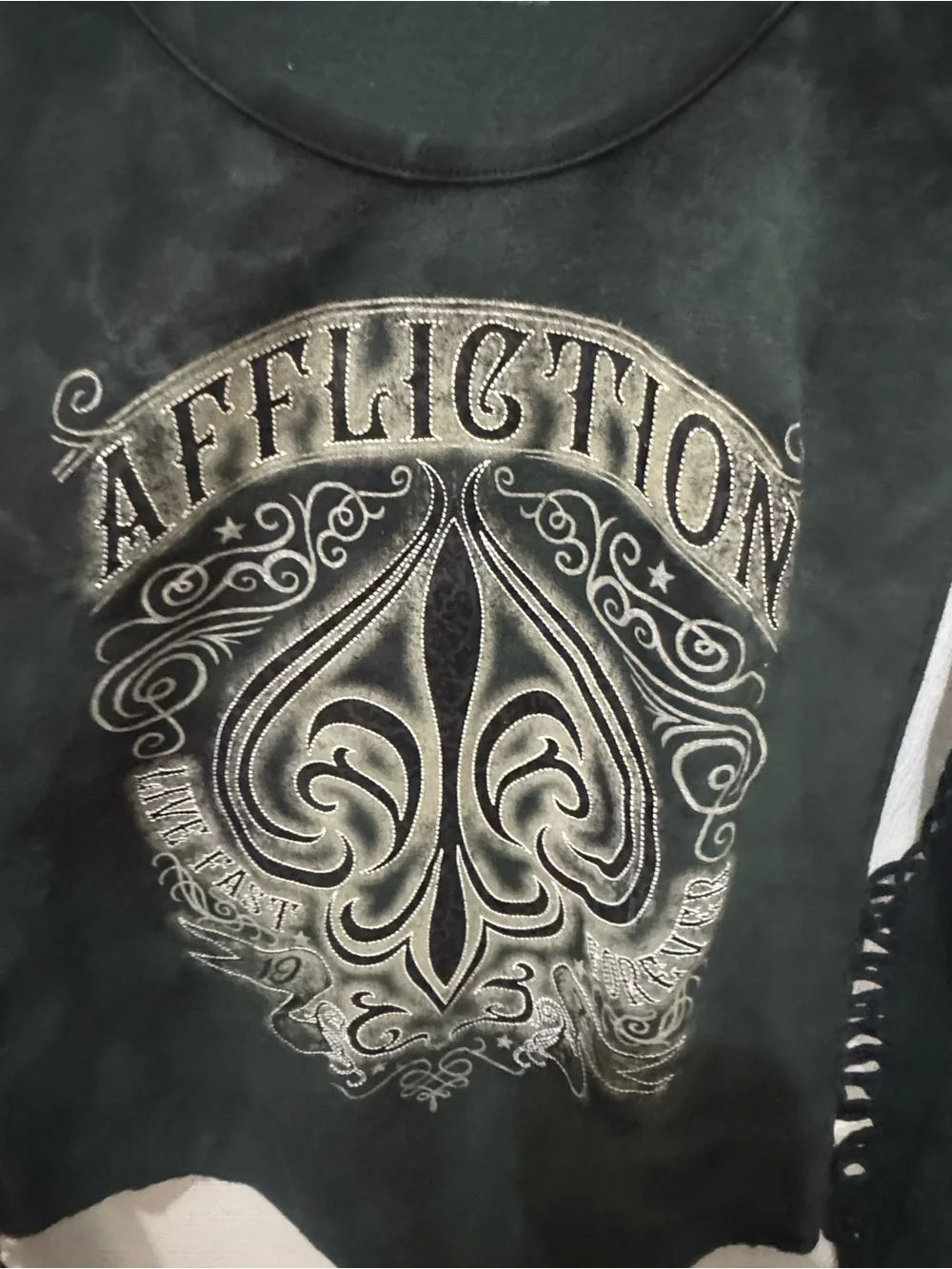 Affliction Alchemy Bodysuit Size Small - Picture 4 of 6